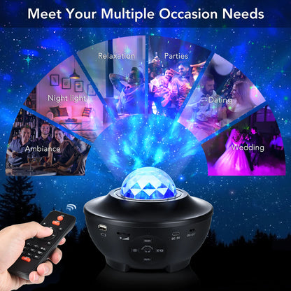Cosmic Sky 360° Galaxy Projector