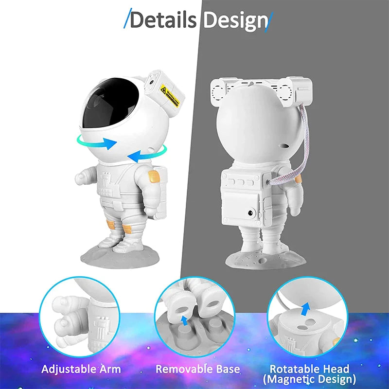 Cosmic Dreamer LED Astronaut Projector
