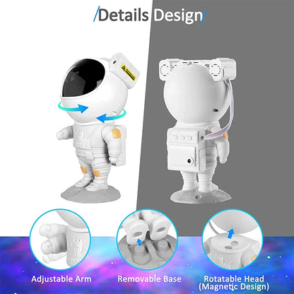 Cosmic Dreamer LED Astronaut Projector