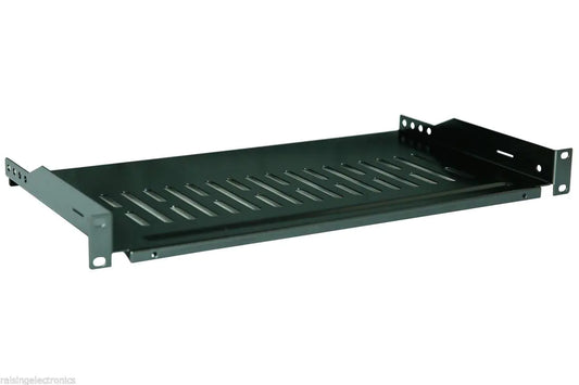 RAISING ELECTRONICS Cantilever Server Shelf Vented Shelves Rack Mount 19inch 1U 10inch(250mm) Deep