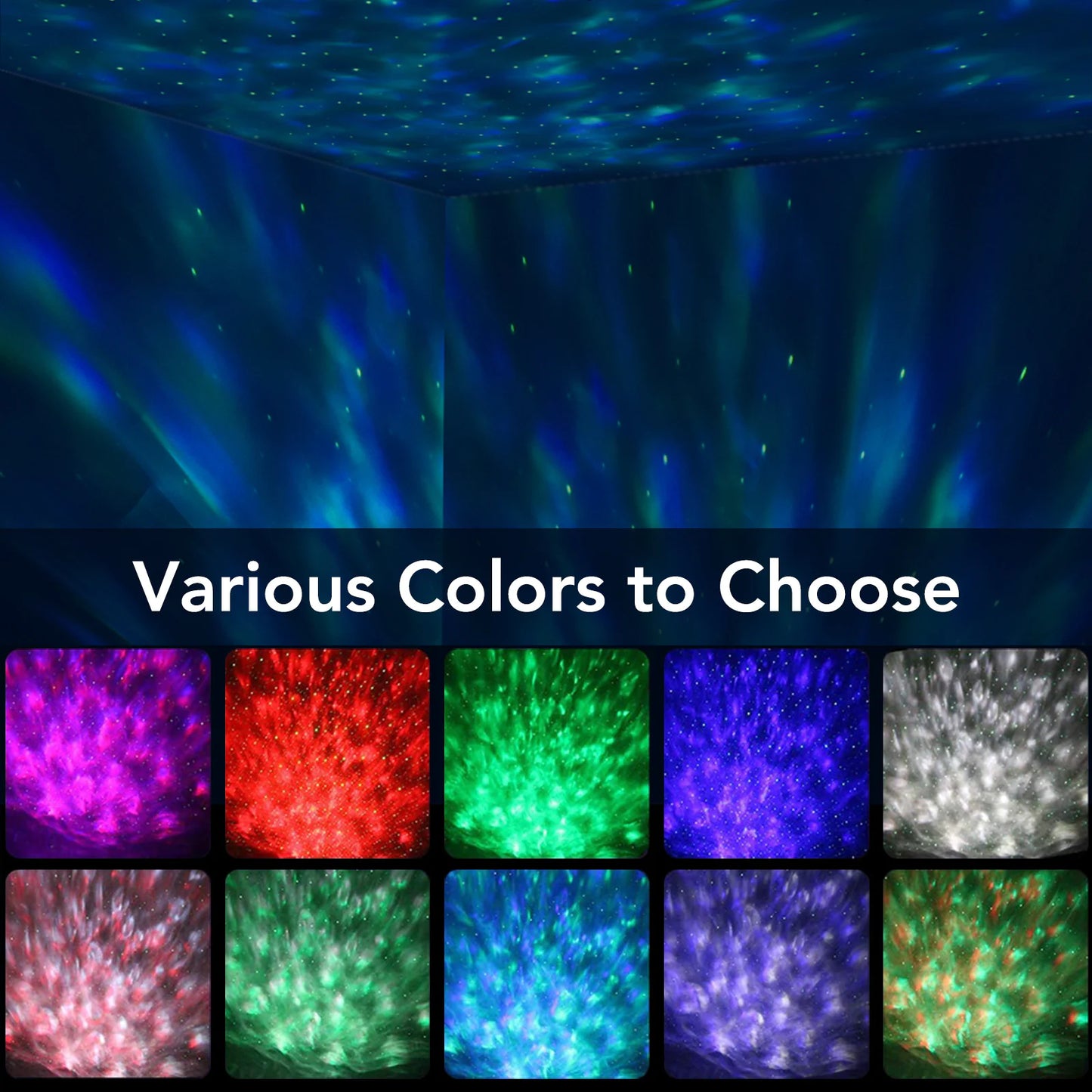 Cosmic Sky 360° Galaxy Projector