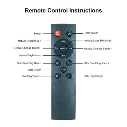 Cosmic Dreamer LED Astronaut Projector