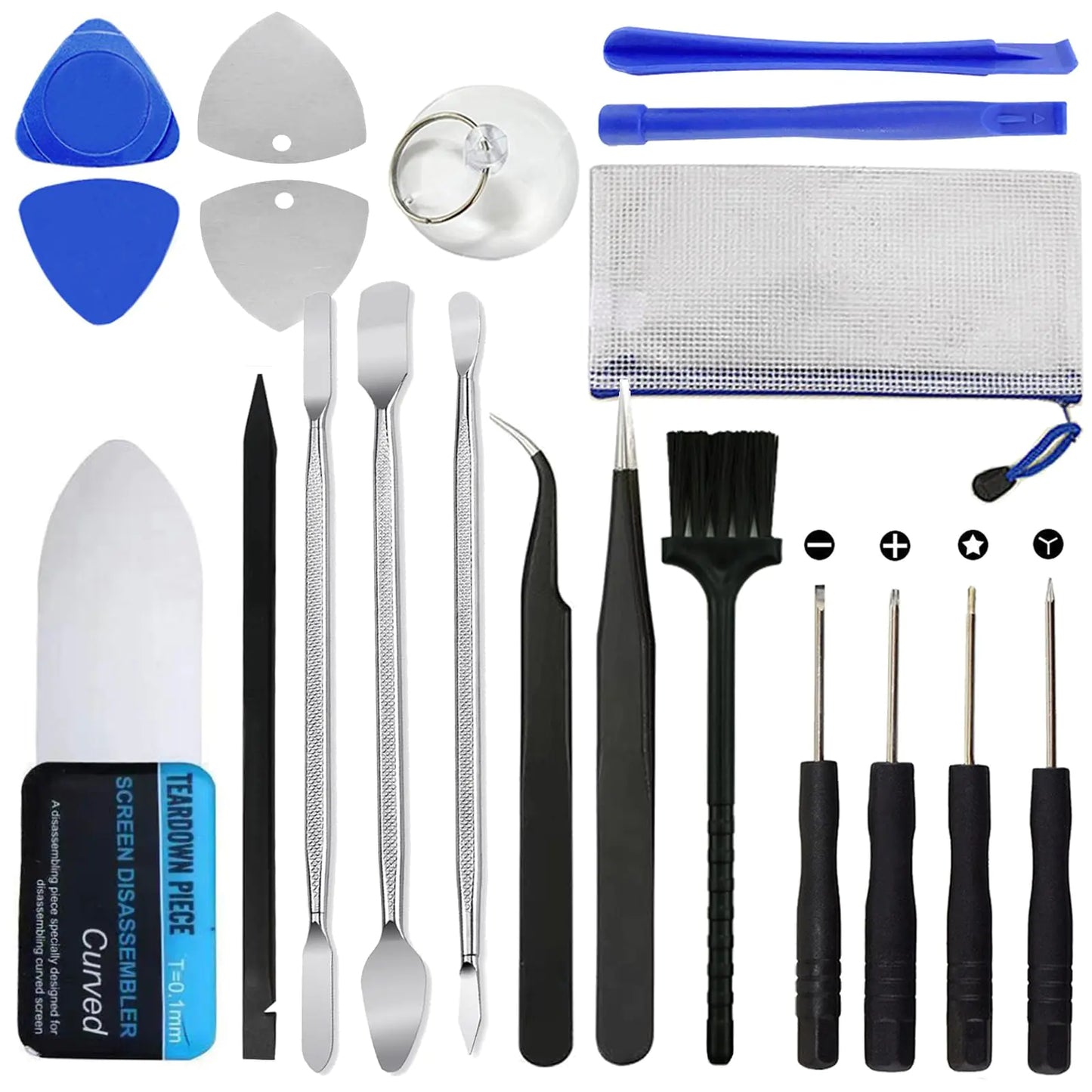 TechMaster 19-Piece DIY Electronics Repair Kit