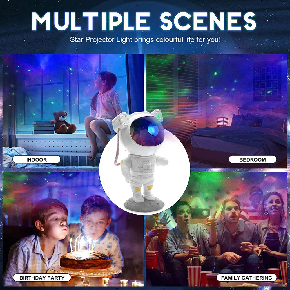 Cosmic Dreamer LED Astronaut Projector